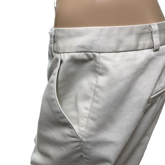 Dockers White Cuffed Hem Stretch Capri Pants Coastal Grandma Preppy Aesthetic 10 - Picture 12 of 14